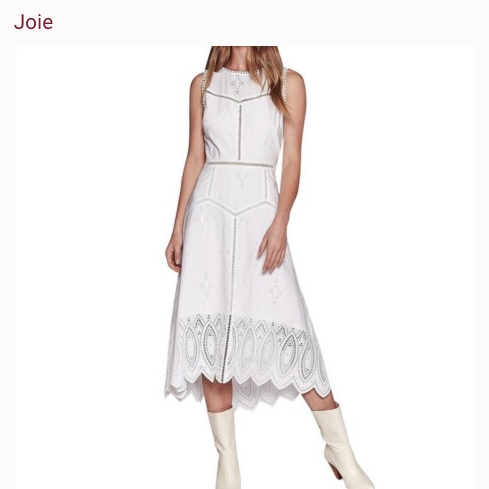 Joie Halone White Dress